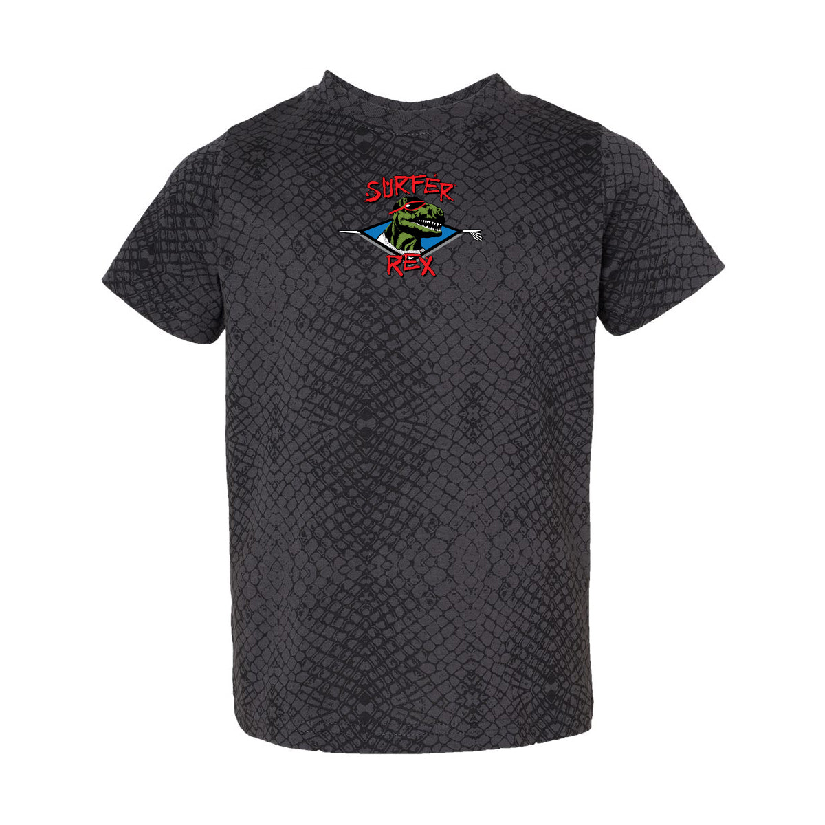 Surfer Rex Icon Reptile Skin Tee