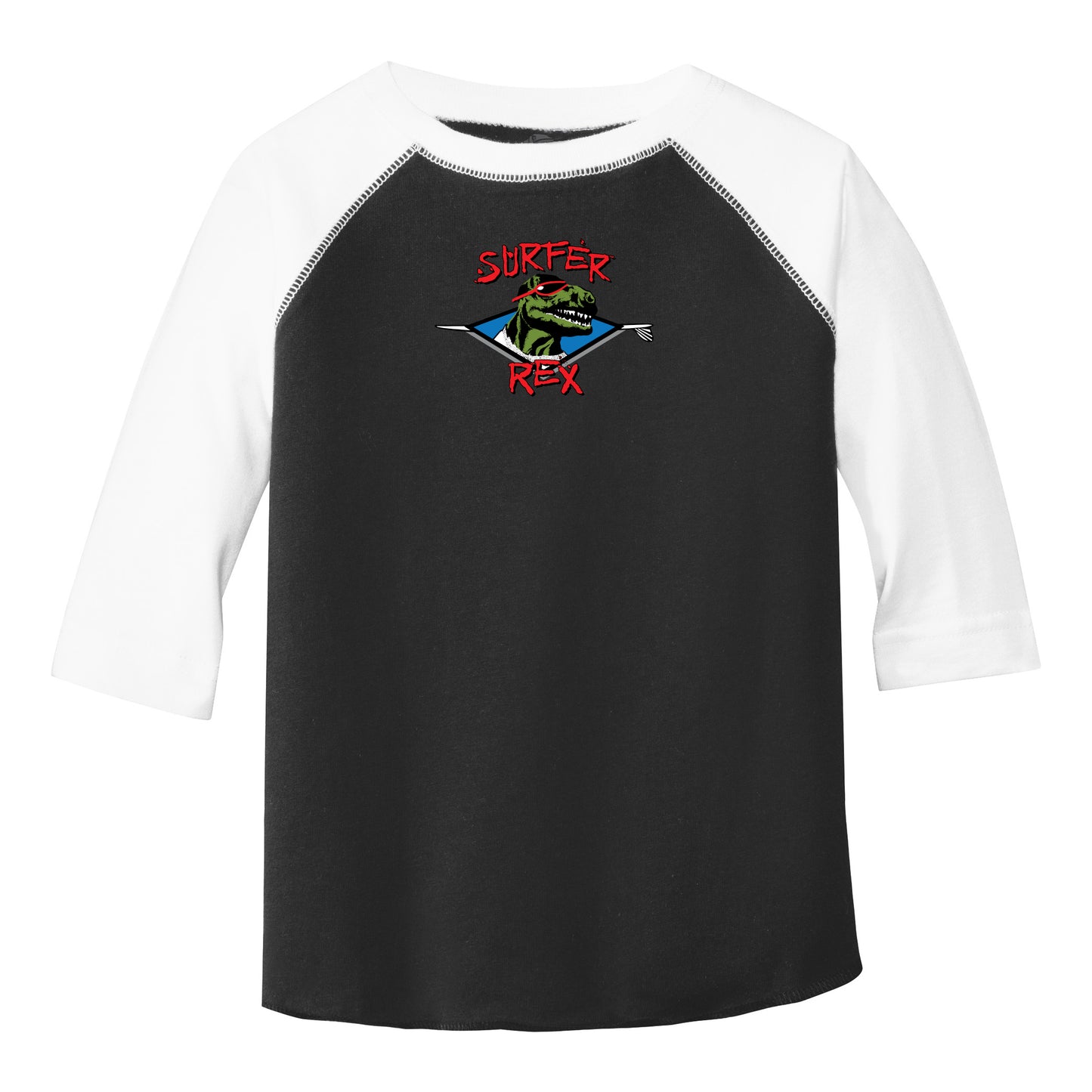 Surfer Rex Icon Raglan Tee