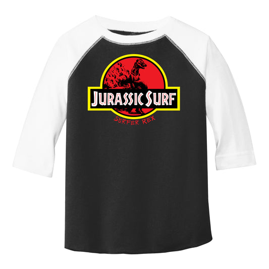 Jurassic Surf Raglan Tee