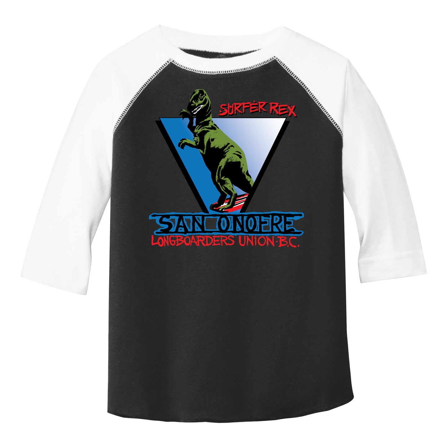 San Onofre Long Boarders Union Raglan Tee