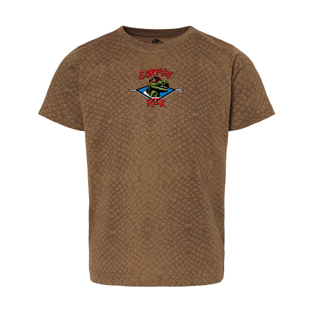 Surfer Rex Icon Reptile Skin Tee