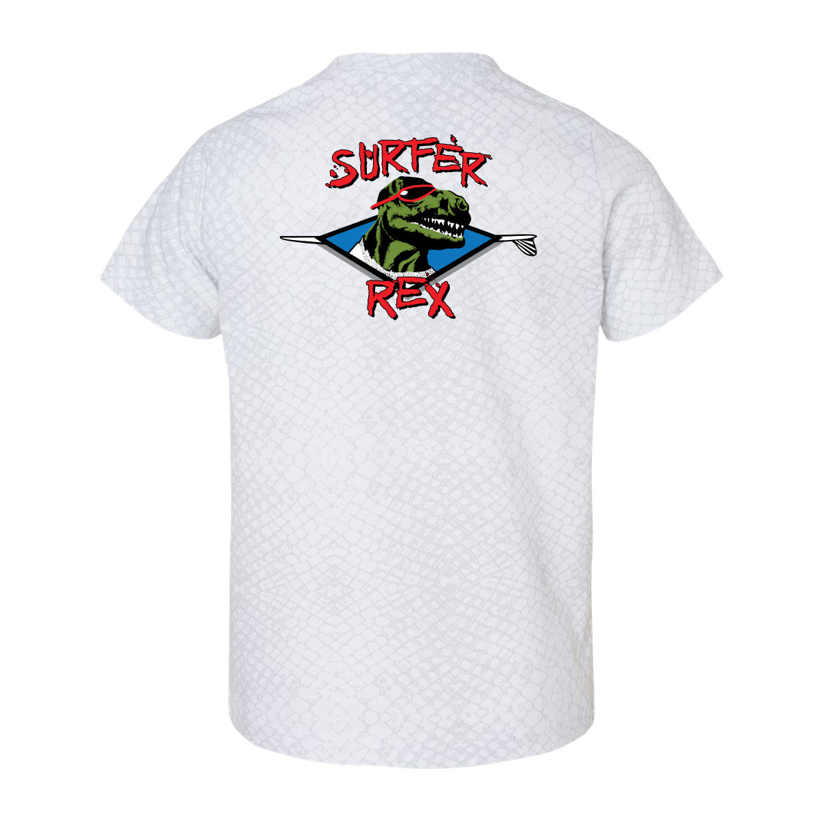 Surfer Rex Icon Reptile Skin Tee