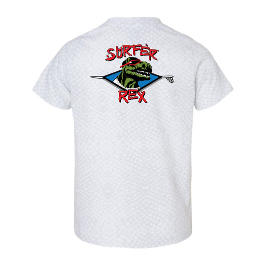 Surfer Rex Icon Reptile Skin Tee