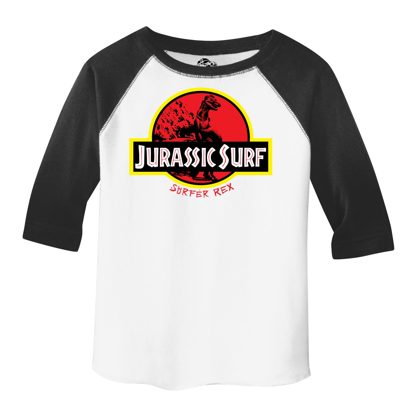 Jurassic Surf Raglan Tee