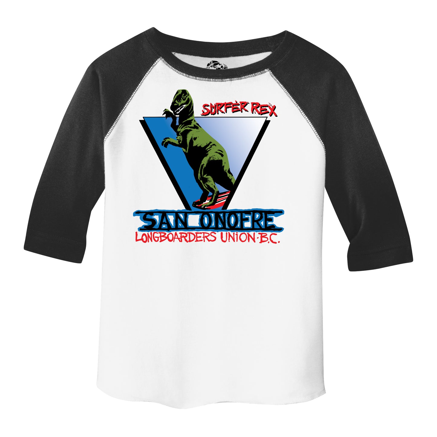 San Onofre Long Boarders Union Raglan Tee